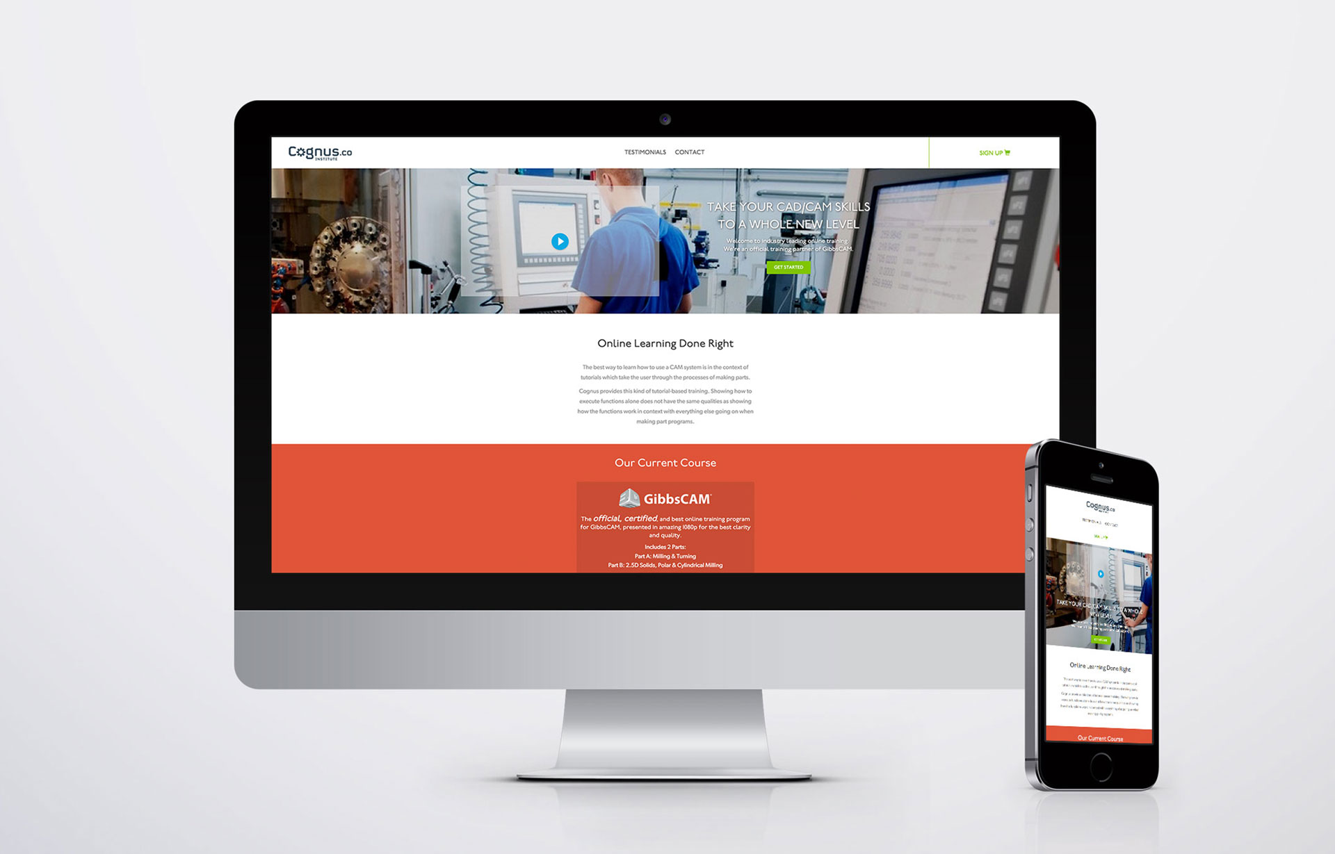 Cognus Institute brand identity