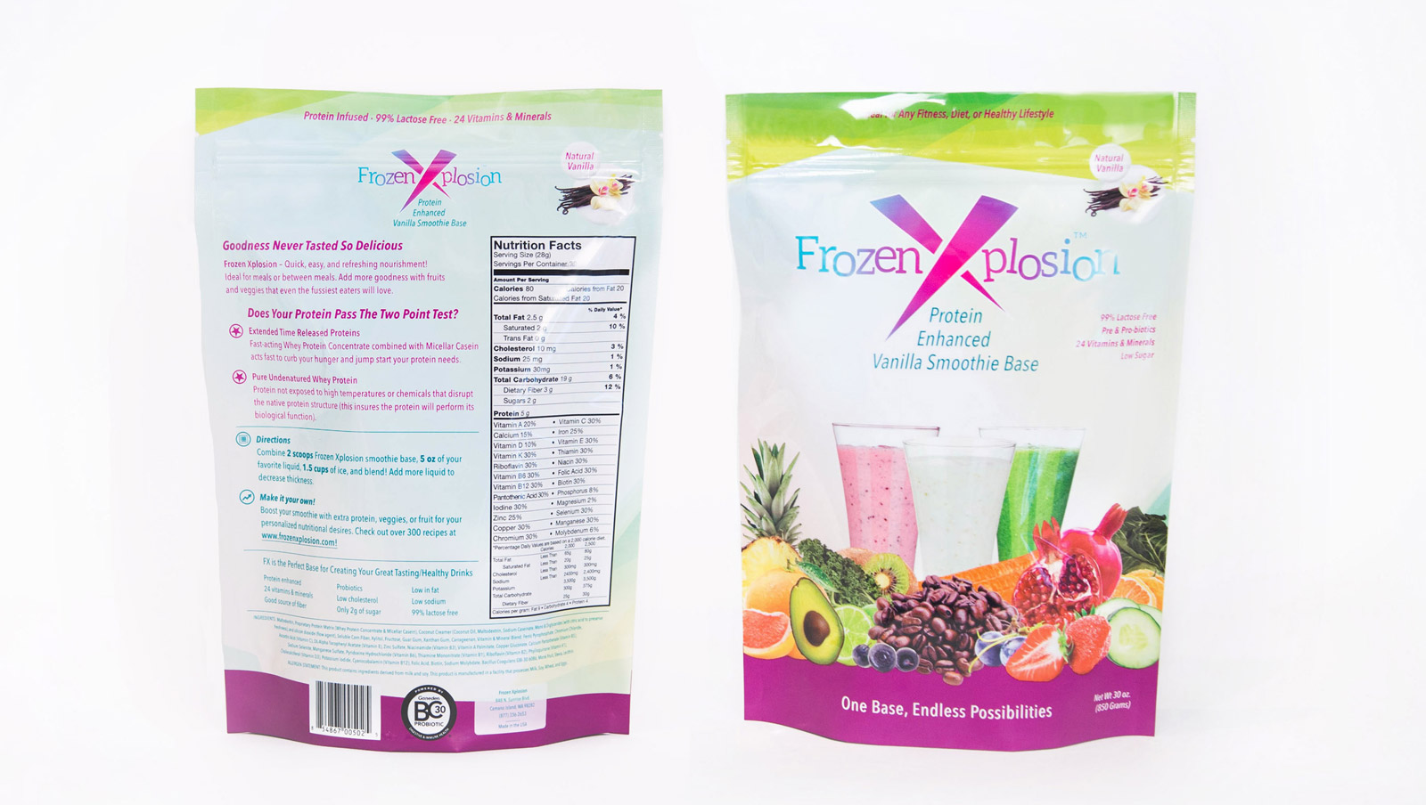 Frozen Xplosion product range